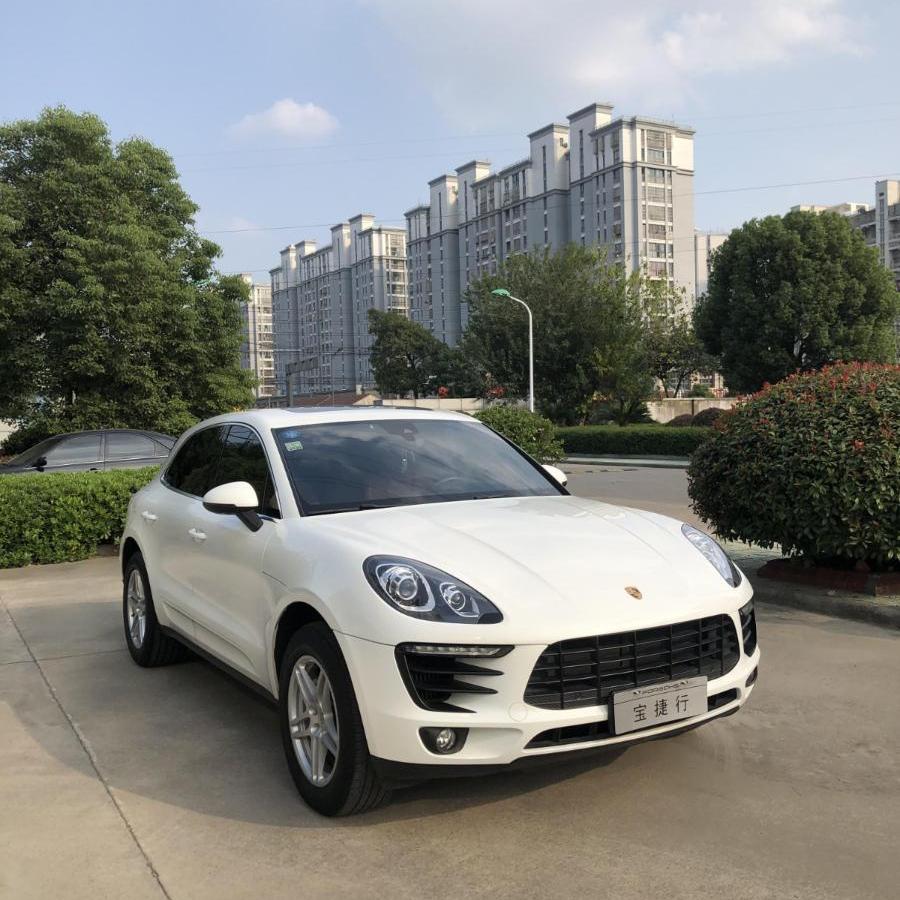 常州2017年8月保时捷macan2016款macans30t白色自动档
