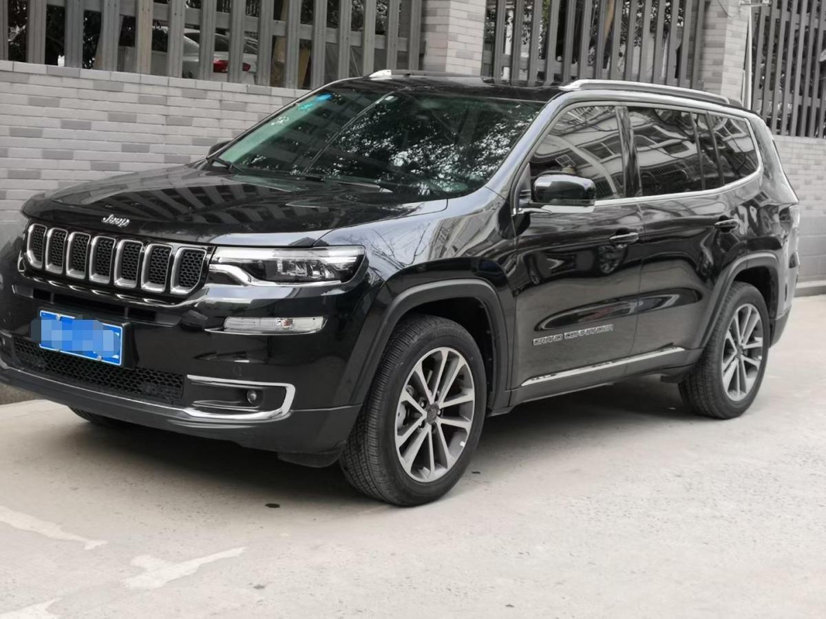 苏州2019年6月jeep大指挥官2018款20t四驱悦享版国vi黑色手自一体