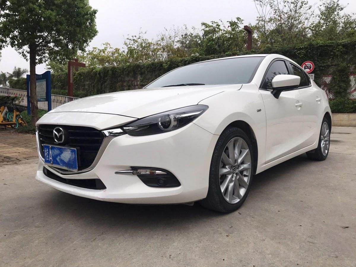 3axela昂克赛拉2019款云控版三厢20l自动尊贵型国vi白色手自一体