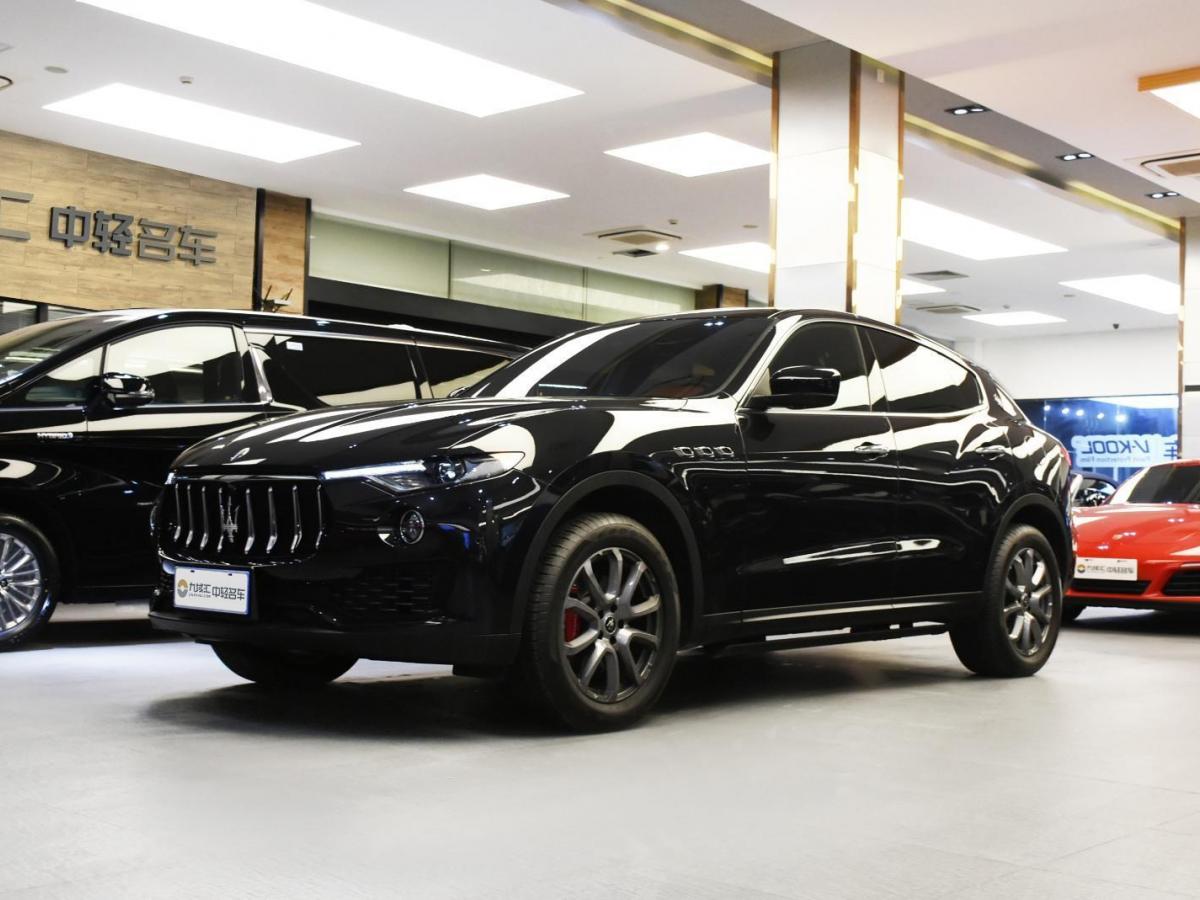 上海2020年8月玛莎拉蒂levante2019款30t350hp标准版国vi黑色自动档