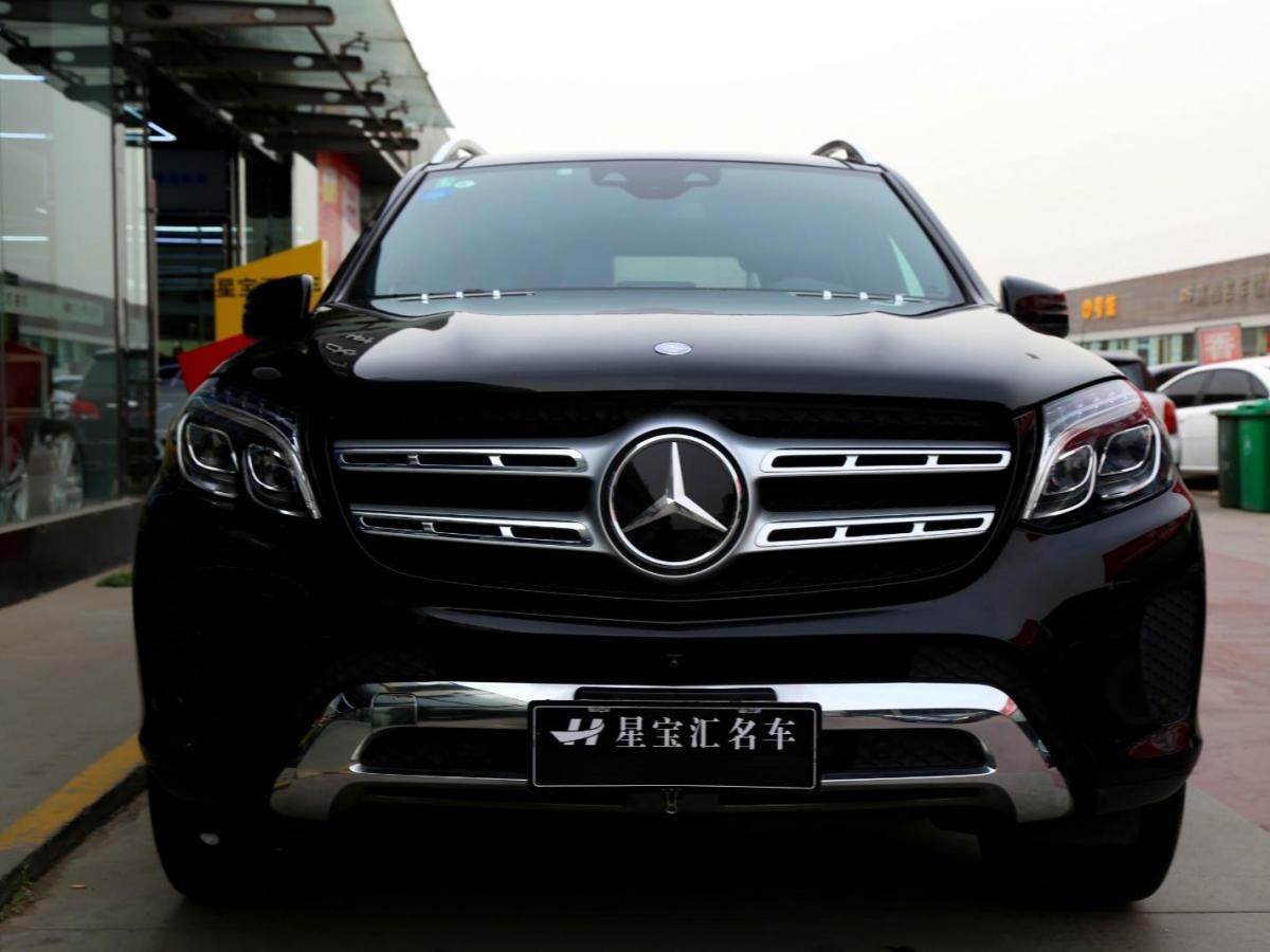 济南2017年4月奔驰奔驰glsgls4504matic30t美规版黑色自动档