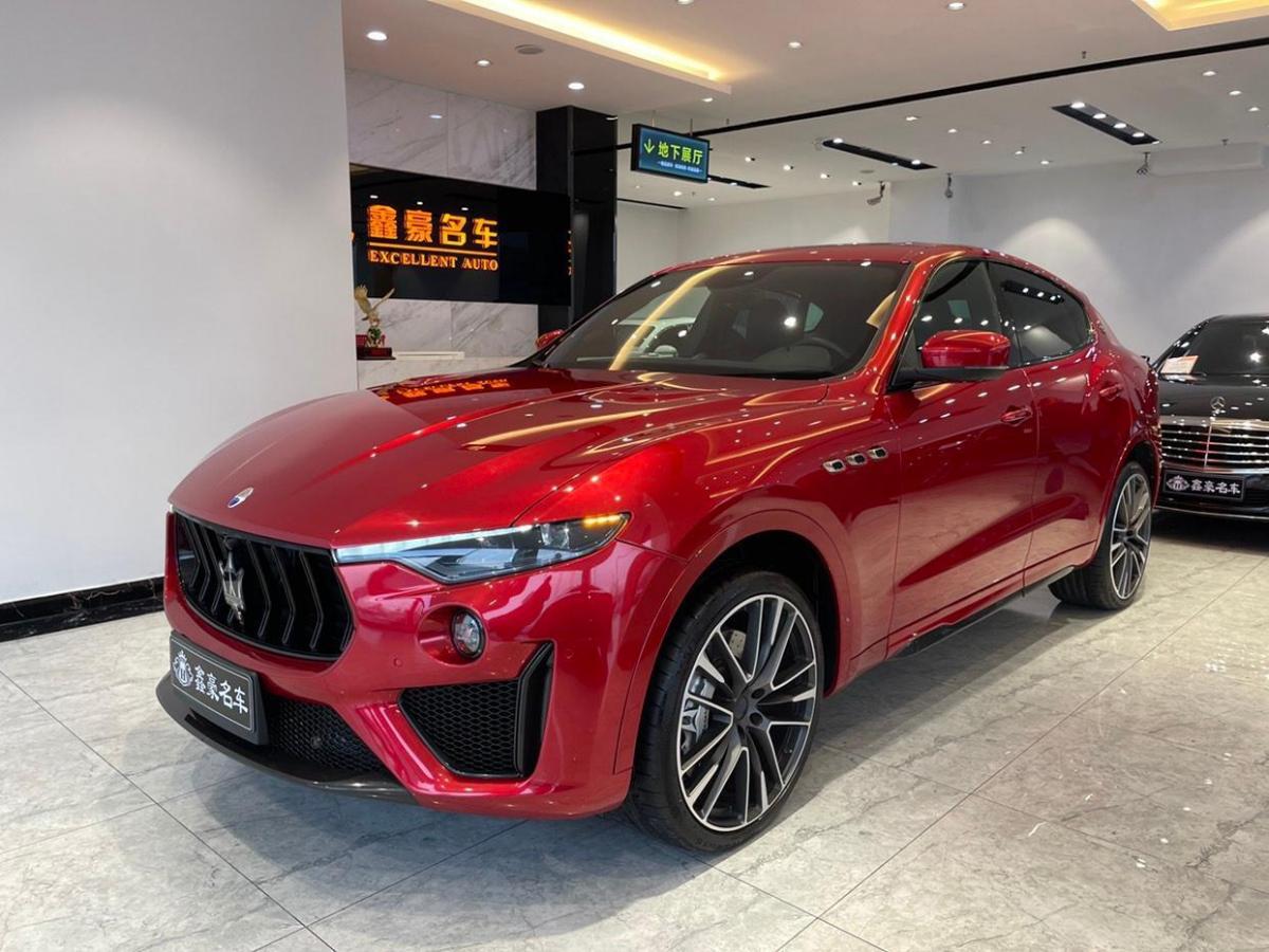 长春2019年5月玛莎拉蒂levante2019款38ttrofeo版红色手自一体