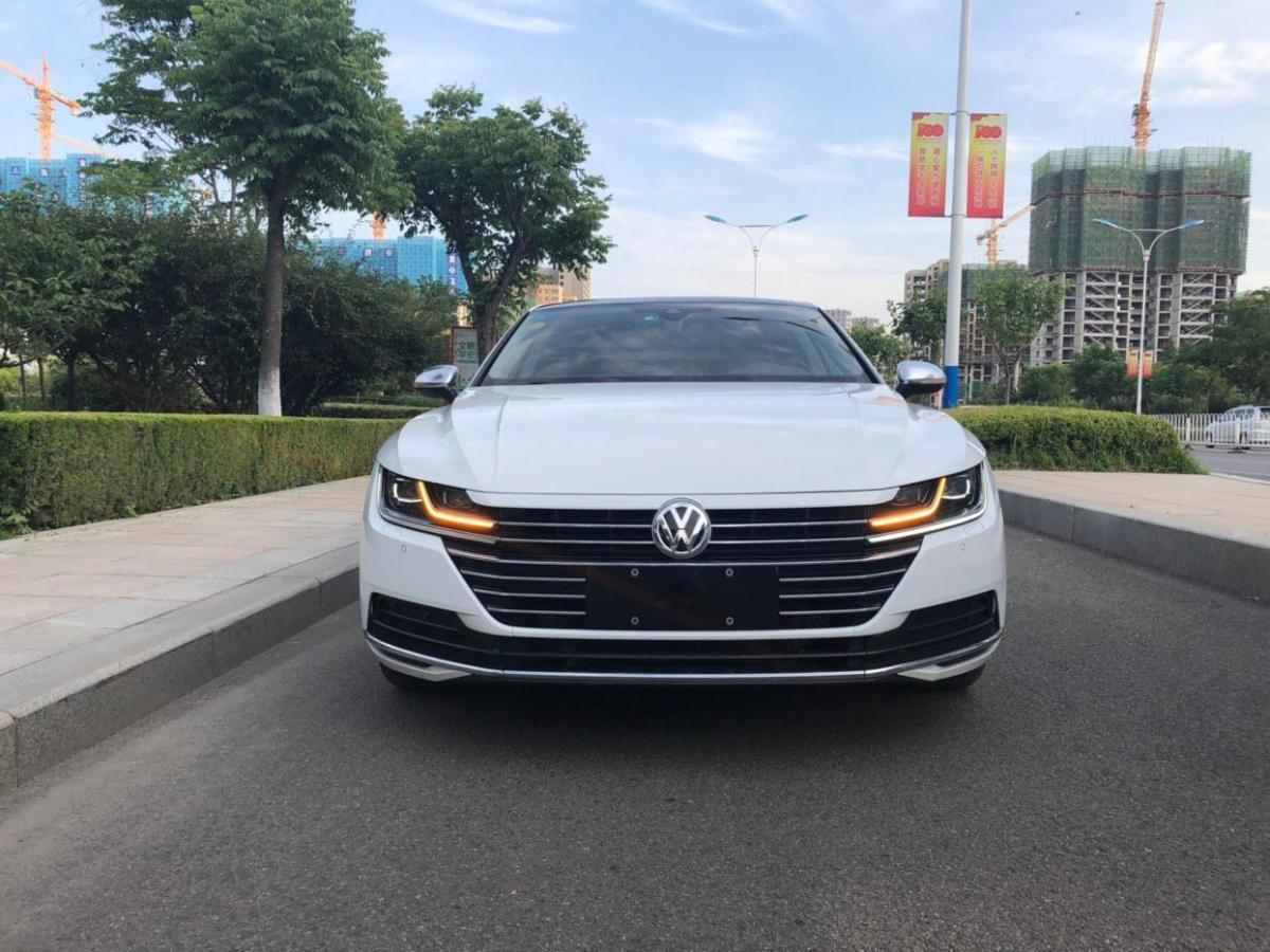 临沂2019年4月大众一汽大众cc2019款380tsi曜颜版国vi白色自动档