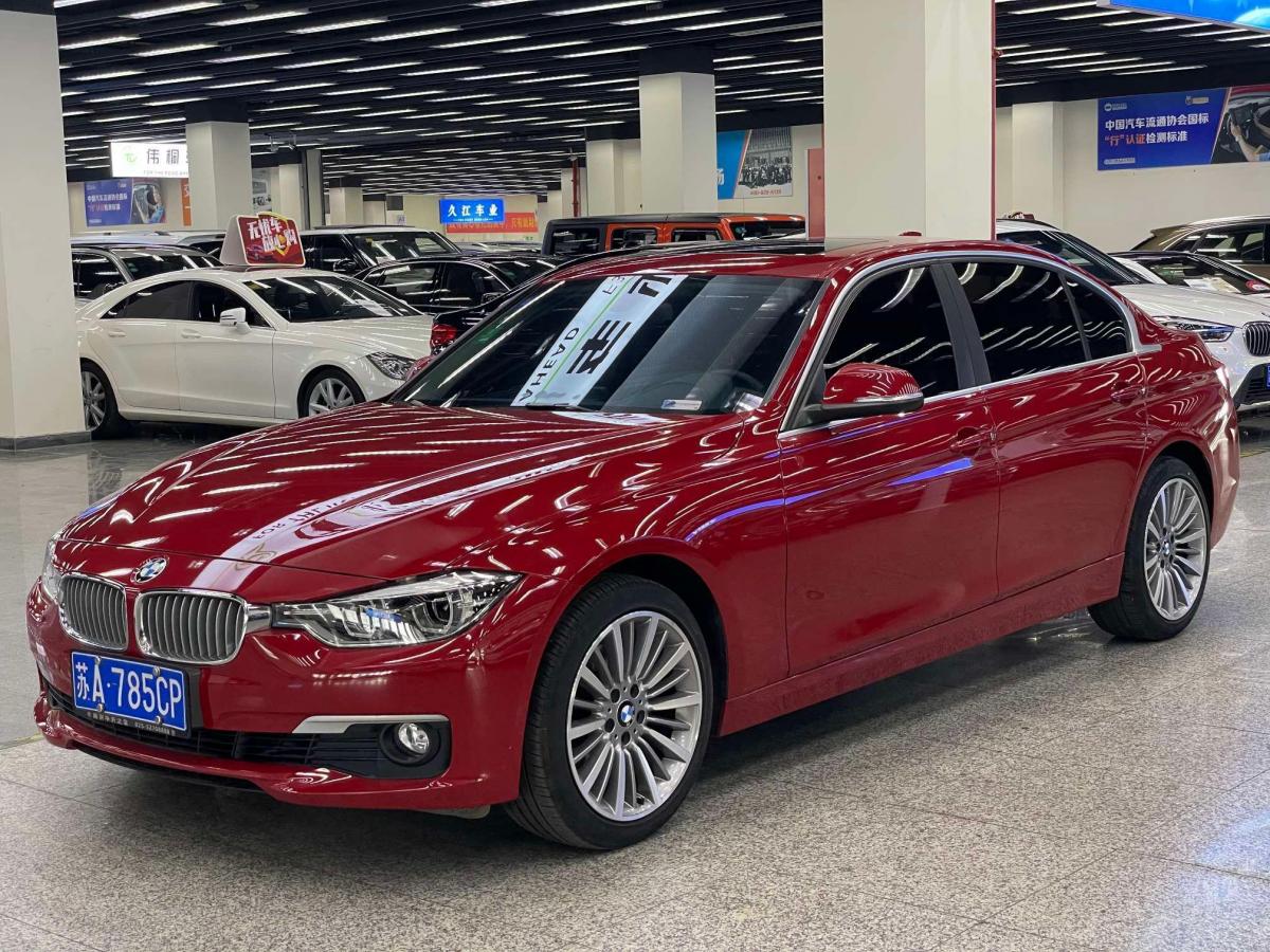 南京2019年06月宝马宝马3系2019款320li时尚型红色手自一体