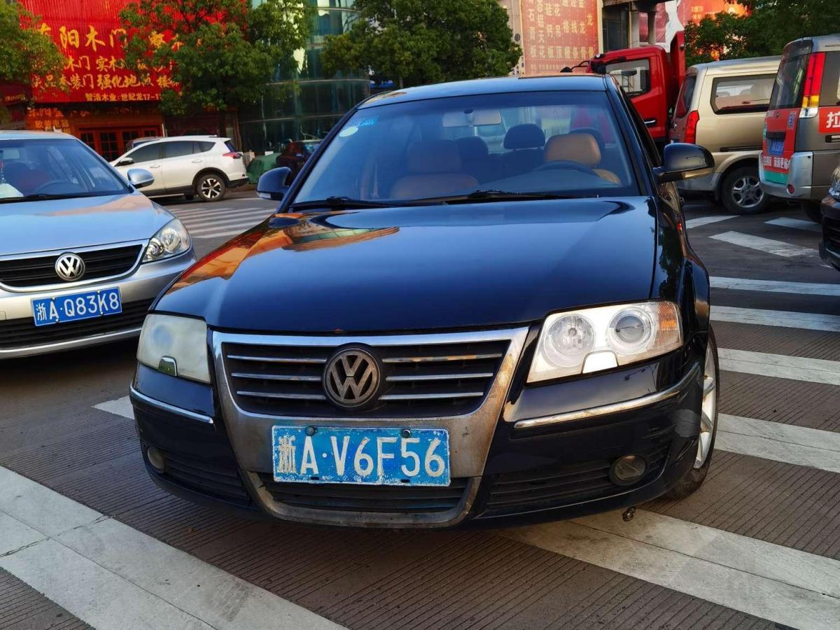 【杭州】2007年4月 大众 帕萨特 2005款 2.0l 自动舒适型 自动档