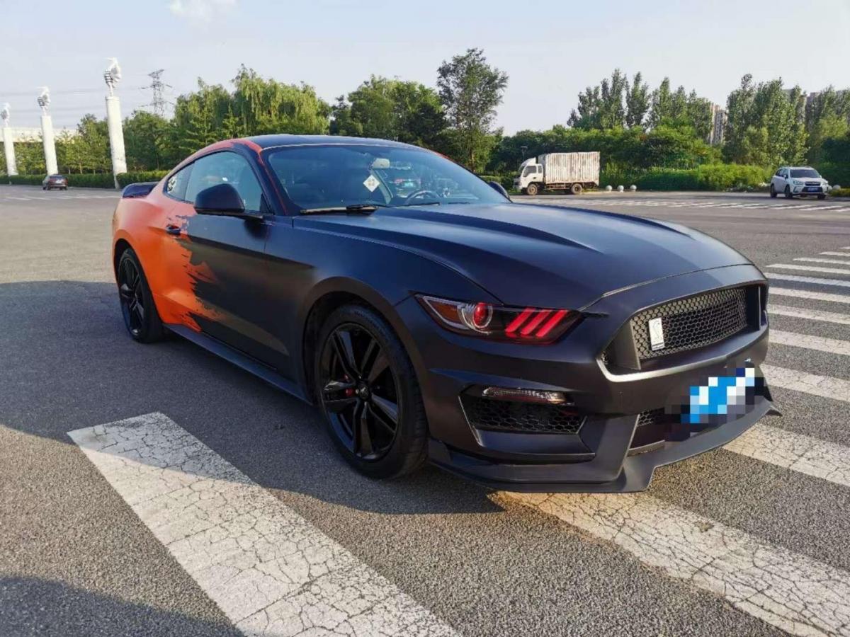 沈阳2015年9月福特mustang2015款23t性能版红色手自一体