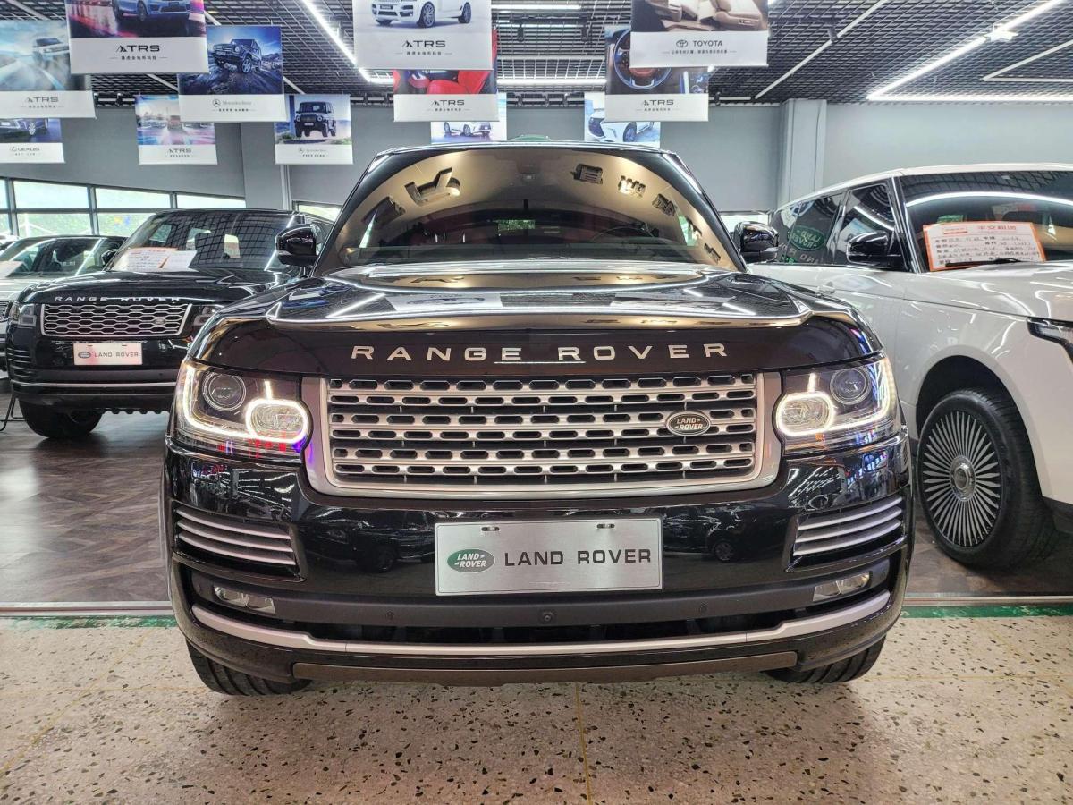 哈尔滨2016年6月路虎揽胜2016款30v6scvoguese创世加长版黑色手自一体