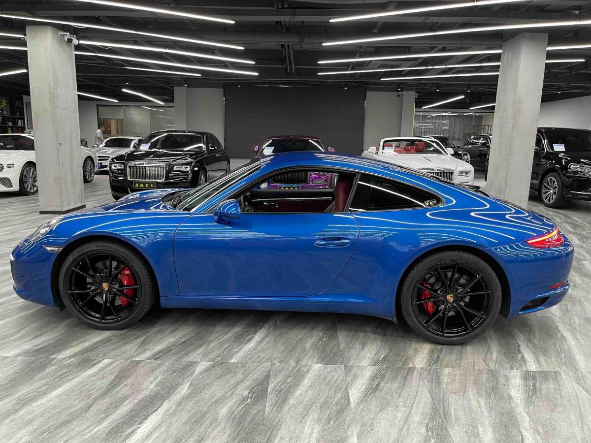 【杭州】2018年7月 保时捷 911 2016款 carrera s 3.0t 手自一体