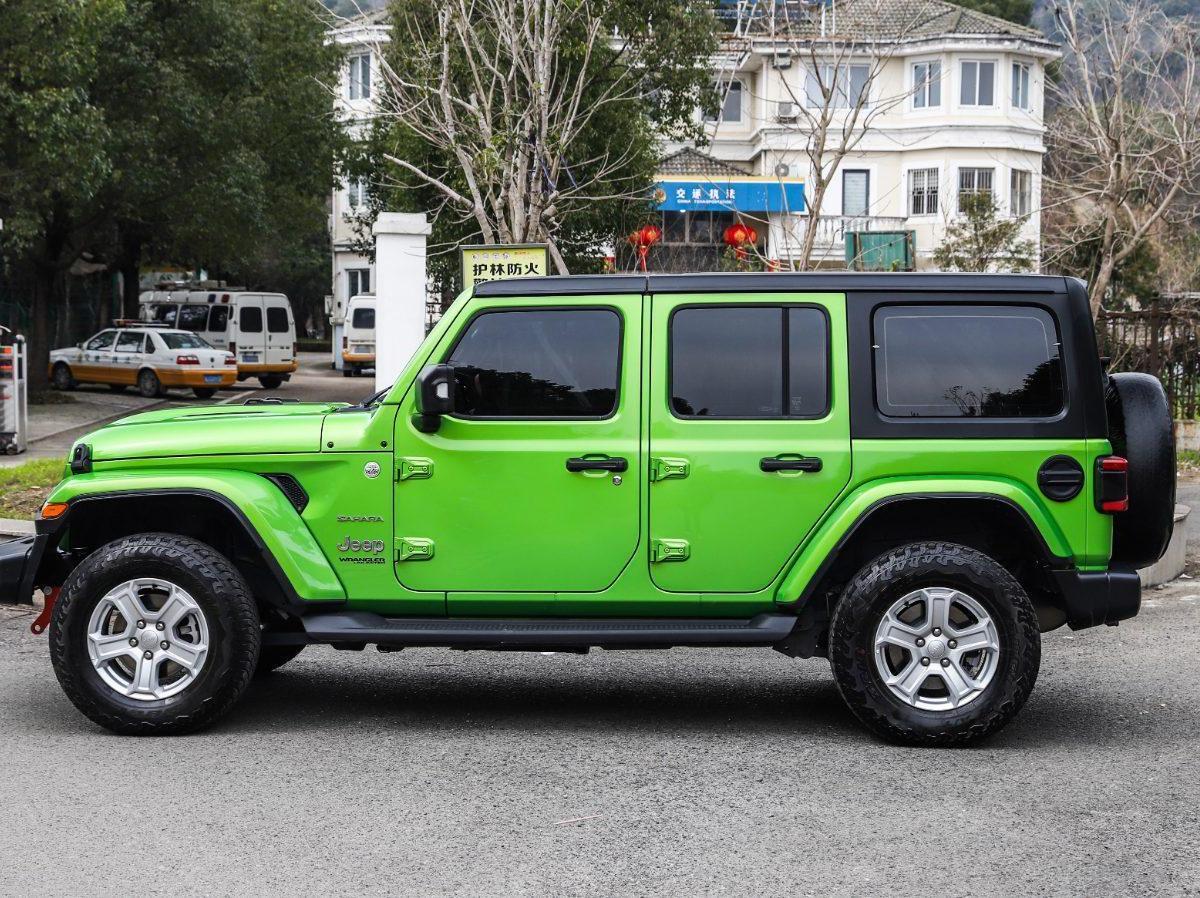 jeep 牧马人 2019款 2.0t sahara 四门版 国vi图片