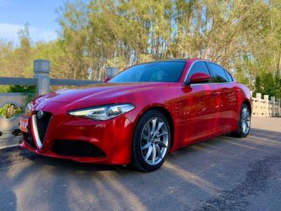 6萬2019年12月 阿爾法·羅密歐 giulia 2.0t 280hp 豪華版寧波￥17.