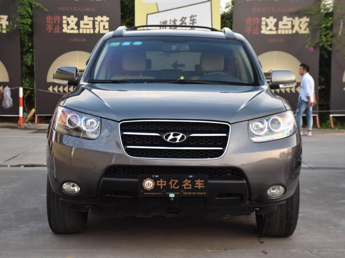 东莞2009年10月现代胜达2009款27l豪华型灰色自动档