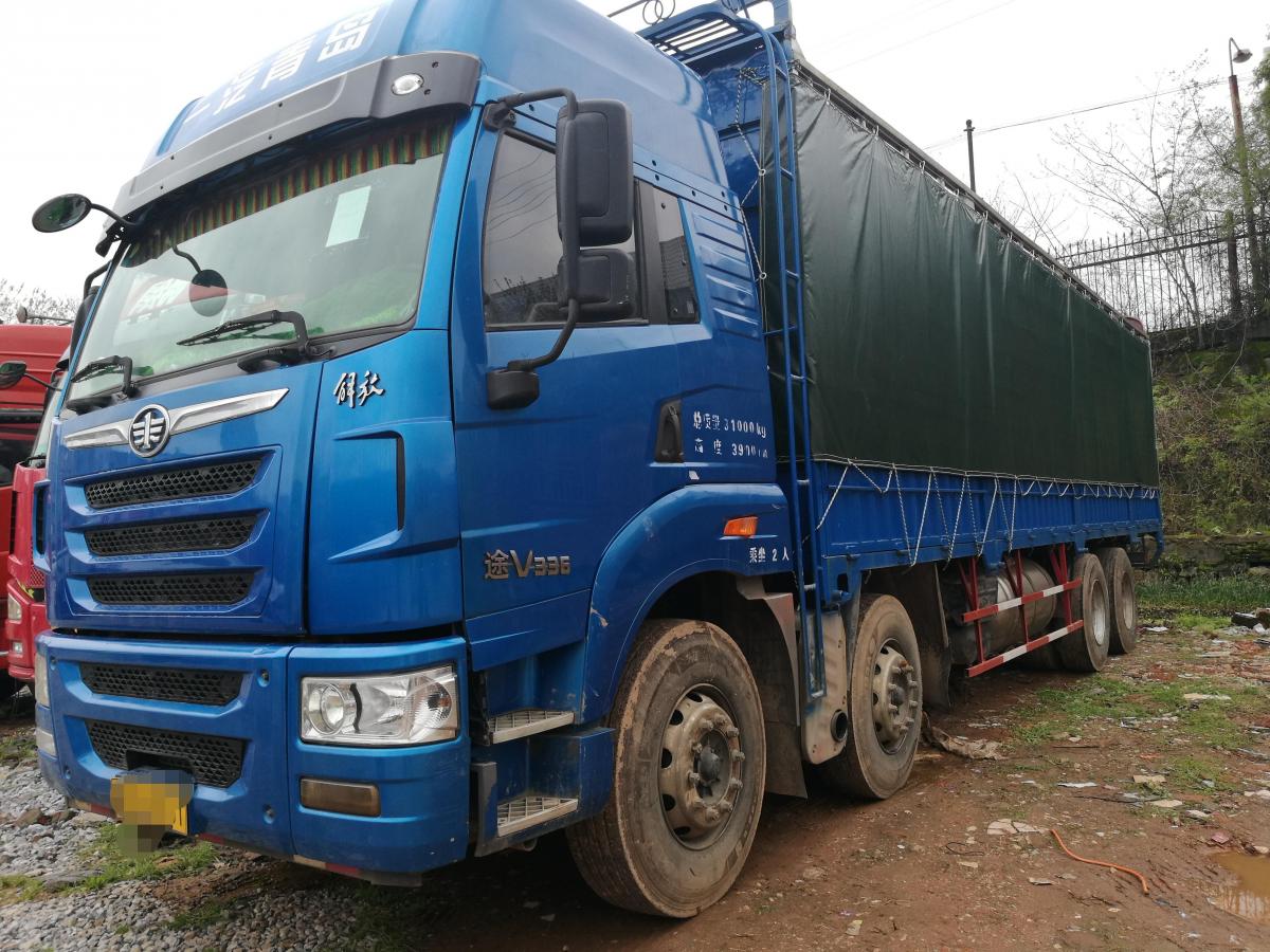 【宜春】2018年9月 途v前四后八货车 蓝色 自动档