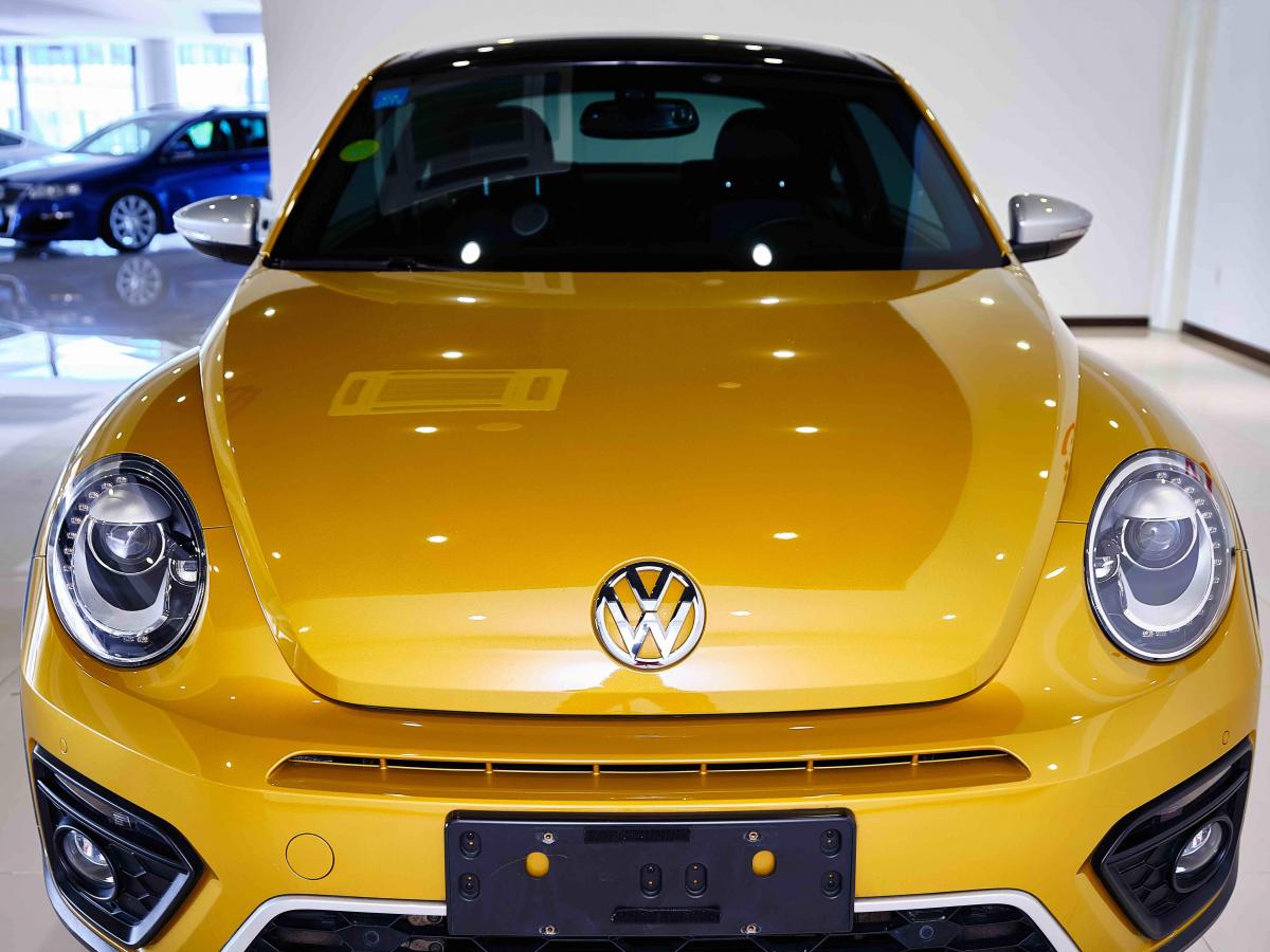 北京2017年9月大众甲壳虫2017款14t沙丘越野版橙色自动档