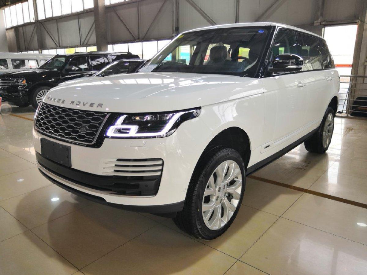 北京2018年3月路虎揽胜行政版2018款30tvoguese创世加长版白色手自