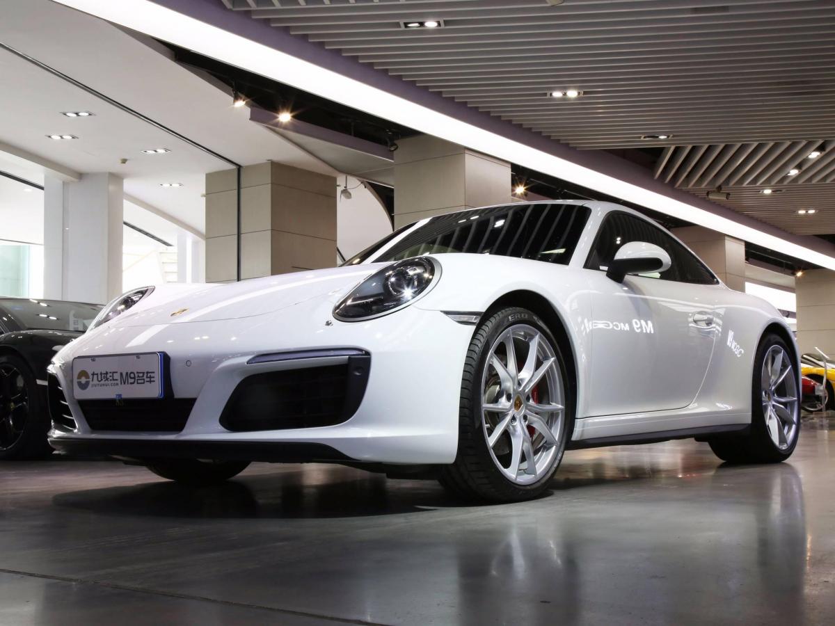 上海2017年8月保时捷卡雷拉carrera4s30t白色自动档