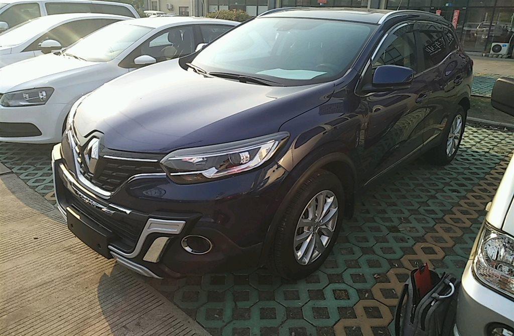 北京2016年9月雷诺科雷嘉2016款20l两驱领先版蓝色自动档