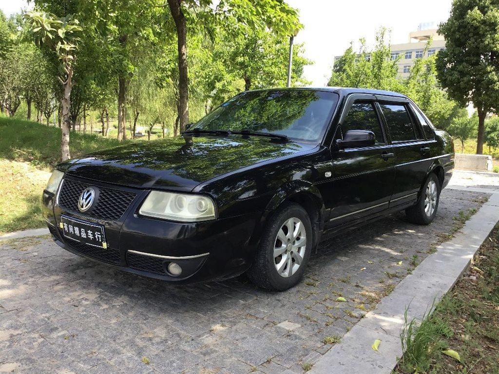 【阜阳】2010年1月 大众 桑塔纳 2010款 1.6l 手动舒适型 黑色 手动挡