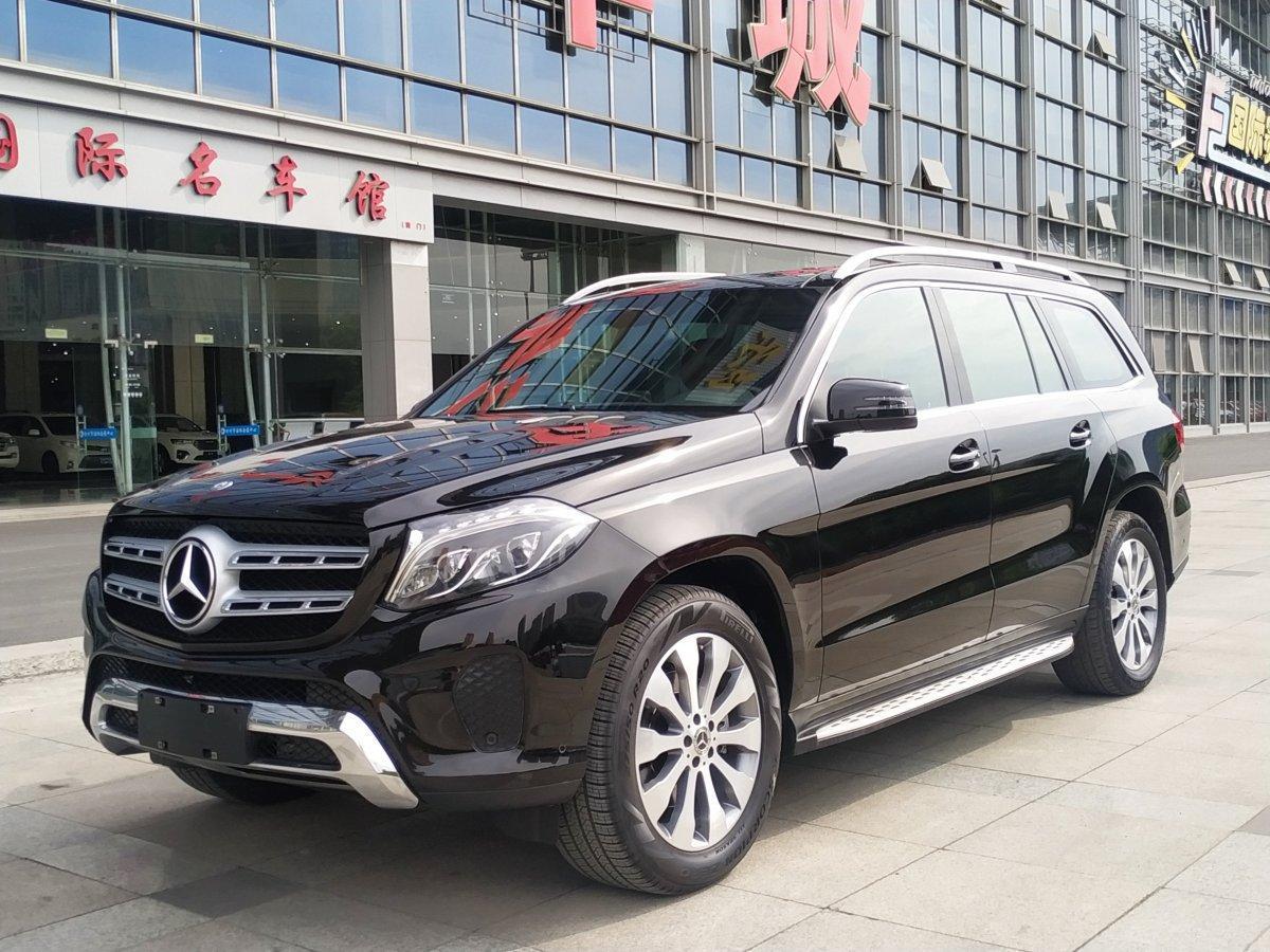 杭州2017年7月奔驰奔驰gls2017款gls4004matic时尚型黑色手自一体