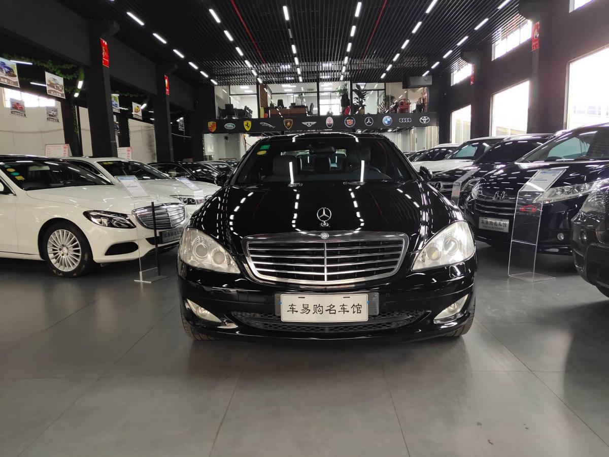 宁波2007年7月奔驰奔驰s级s350黑色手动挡