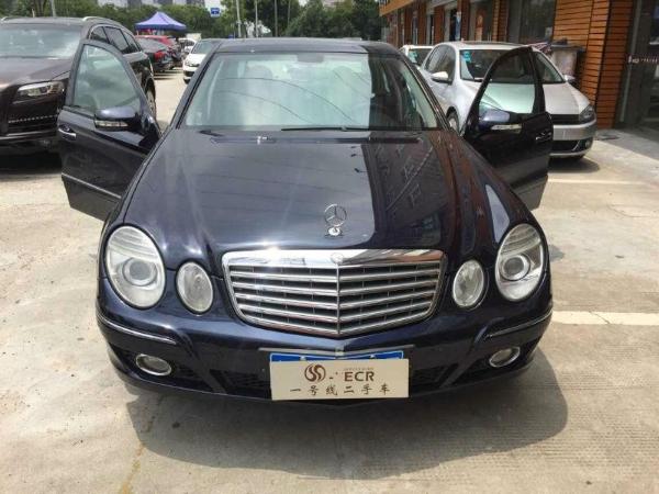 宁波2008年2月奔驰e200蓝色自动档