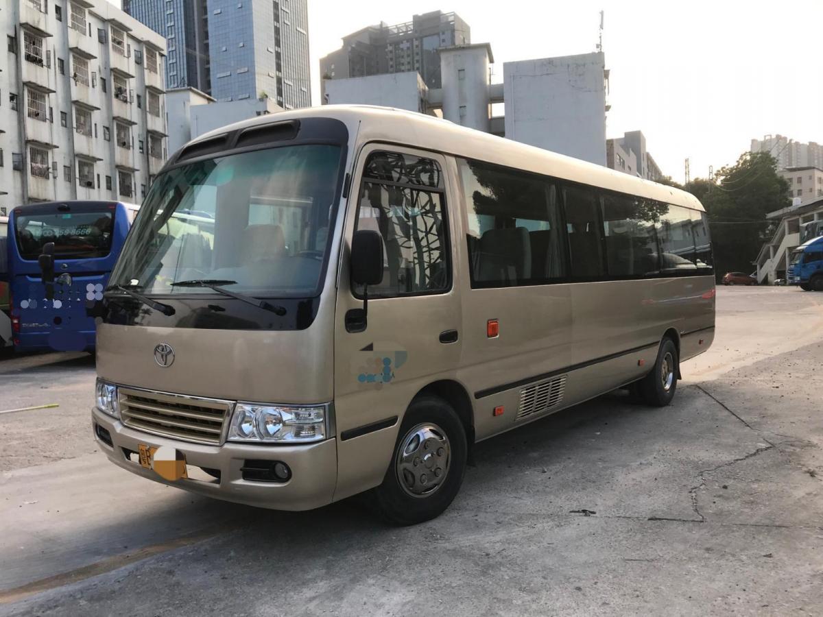【深圳】2016年12月 非营运国五江铃中巴26座 香槟色 手动挡