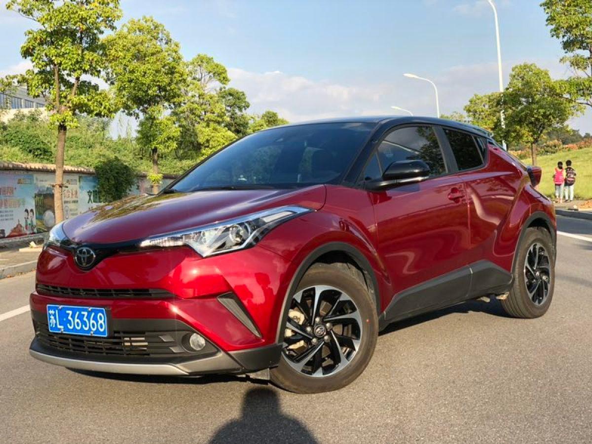 镇江2019年6月丰田奕泽izoa2018款20l奕驰版国vi红色自动档