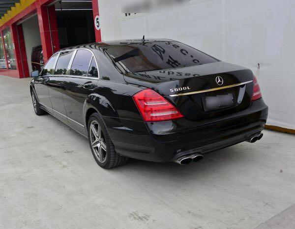 【宁波】2009年10月 奔驰 s级 s600l 55t 黑色 手自一体