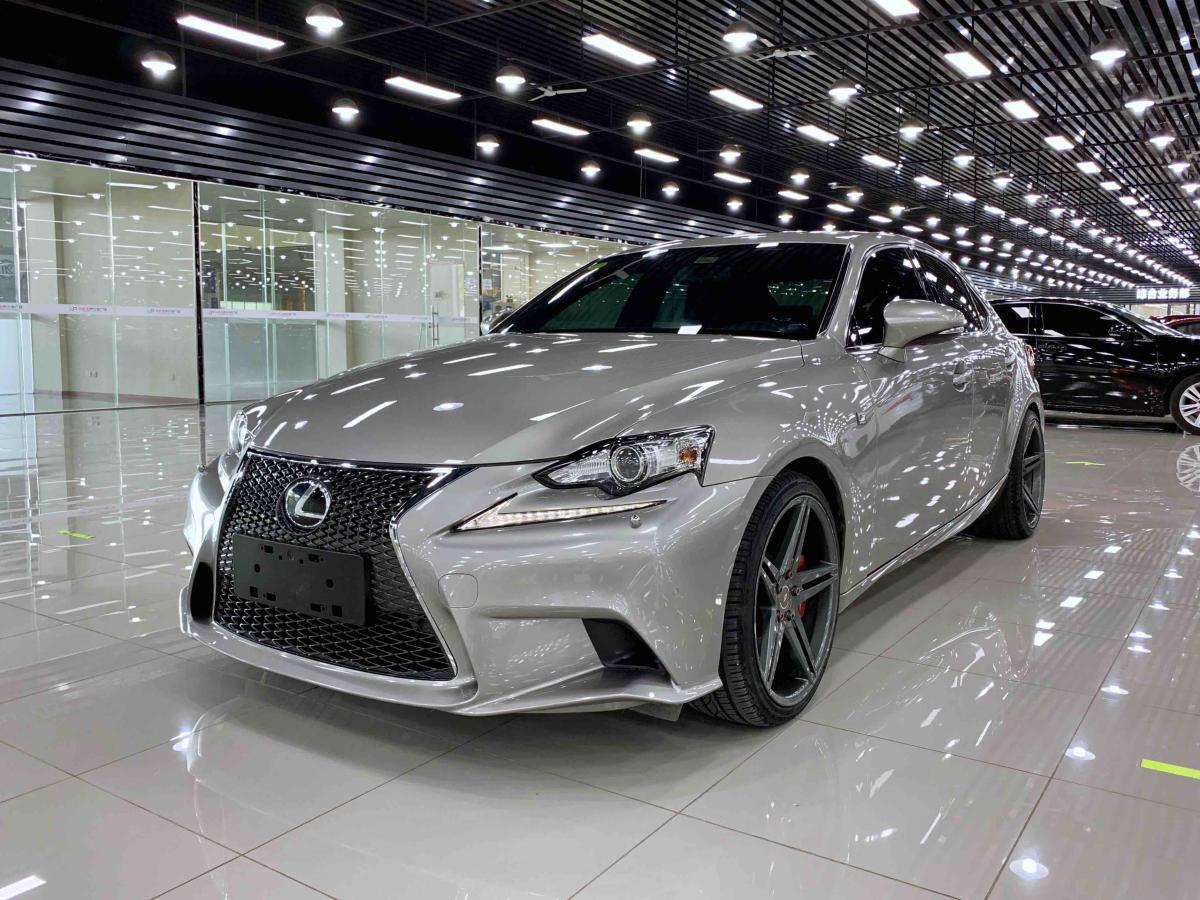 【潮州】2015年11月 雷克萨斯 is  2015款 200t f sport 灰色 自动档
