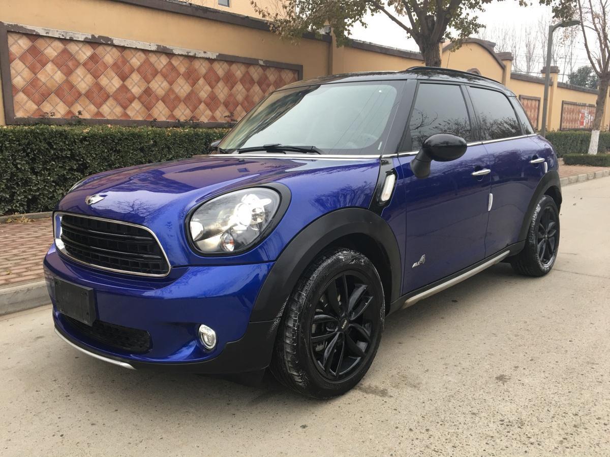 济南2017年1月minicountryman2016款16tcooperall4fun装备控蓝色手自