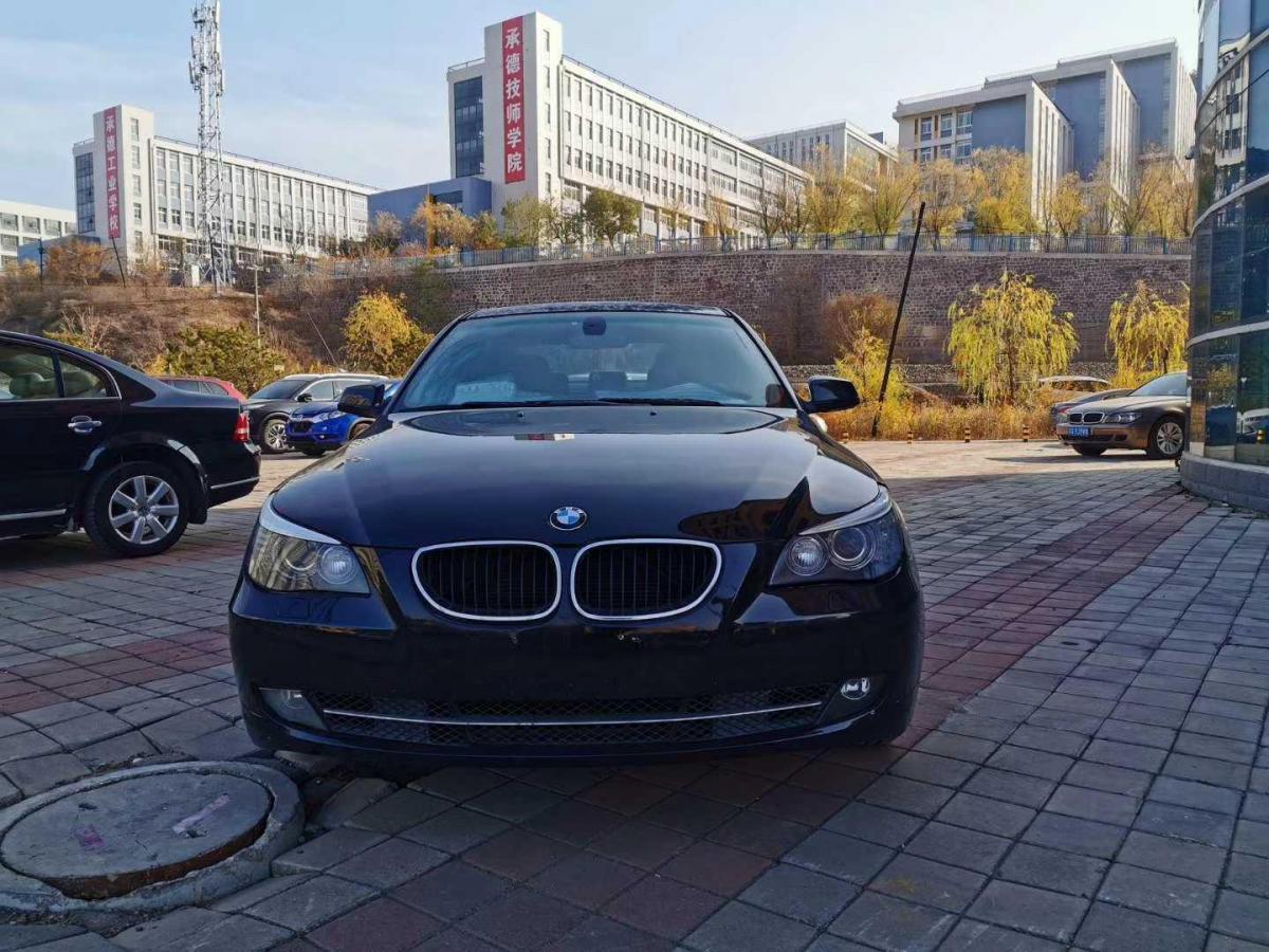 承德2009年6月宝马宝马5系2009款530li豪华型黑色手自一体
