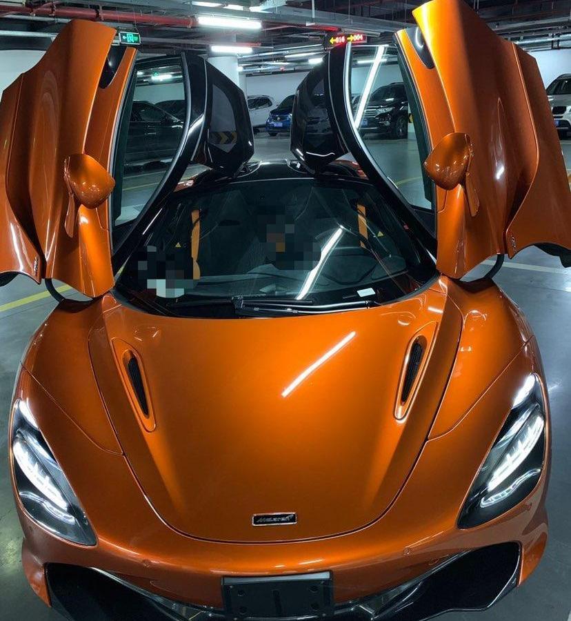 厦门2019年10月迈凯伦720s2019款40tcoupe橙色自动档