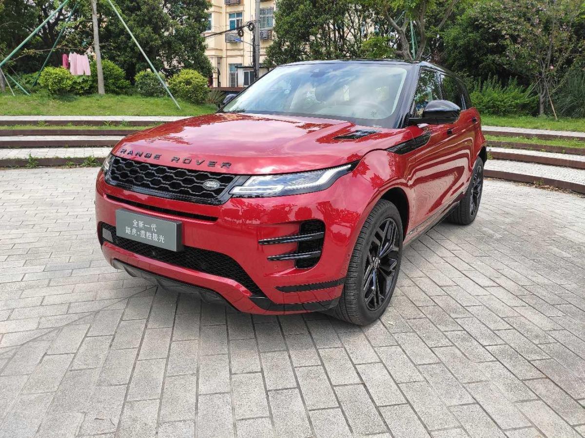 路虎 揽胜极光 2020款 249ps r-dynamic hse 豪华定制版 红色 手自