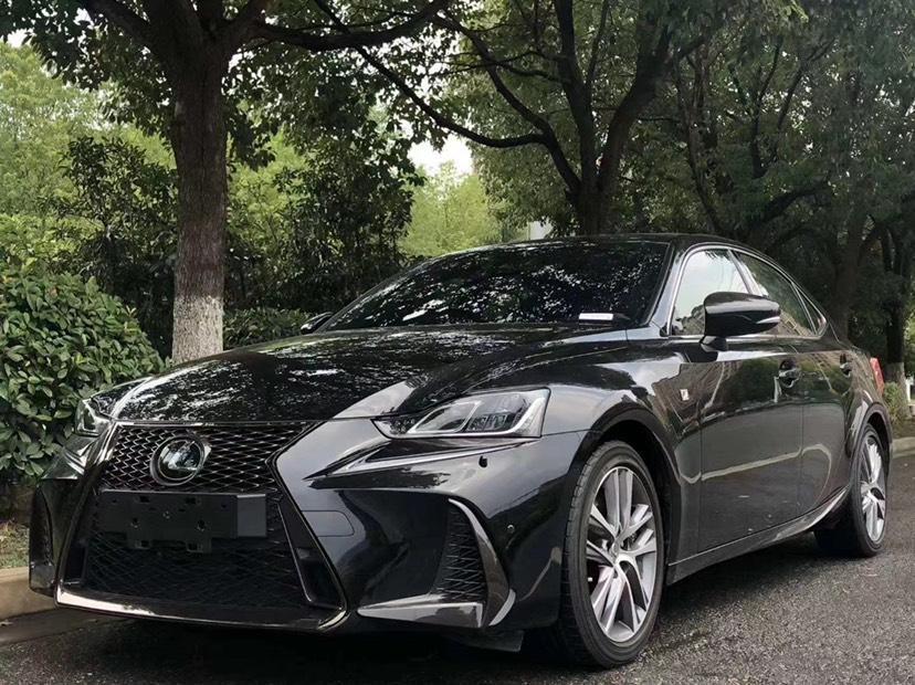 南京2019年6月雷克萨斯is2017款300fsport版黑色手自一体
