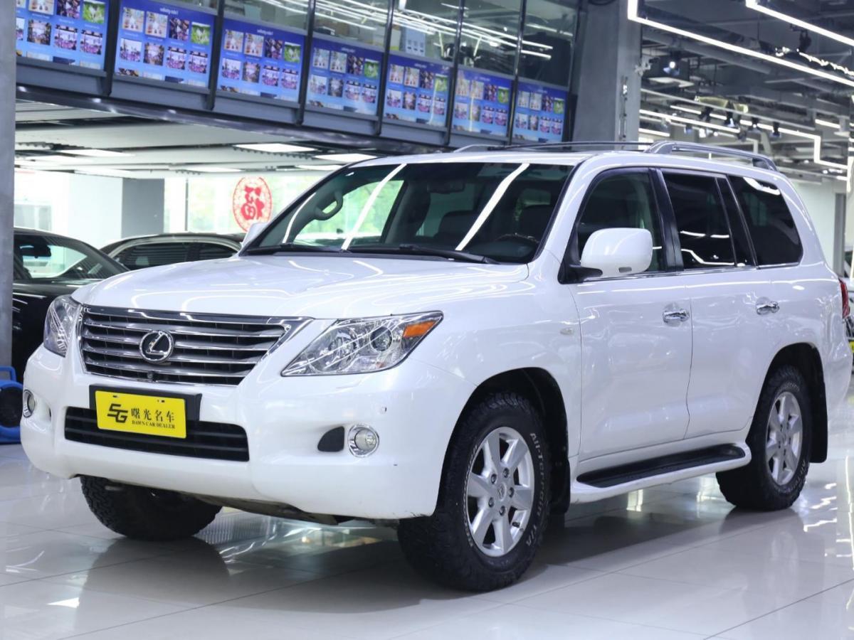 杭州2008年1月雷克萨斯lx2007款570黑色自动档
