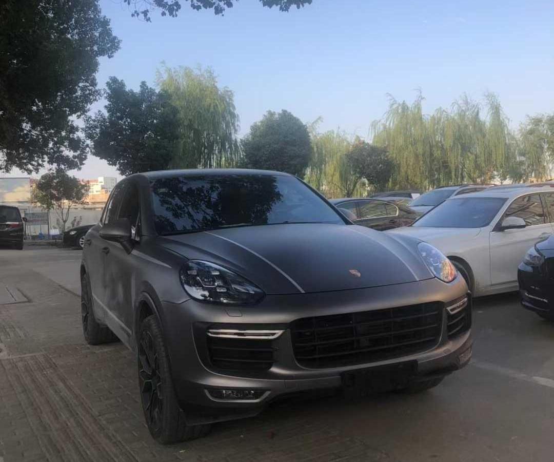 台州2019年6月保時捷cayenne2019款cayenneturbocoupé40t銀灰手自