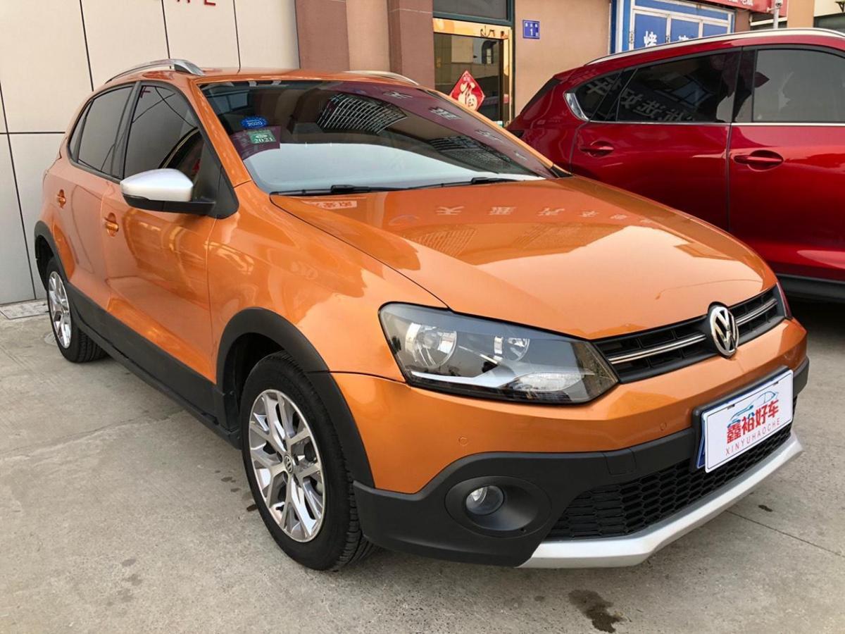 六安2016年6月大众polo2016款16lcrosspolo自动橙色手自一体