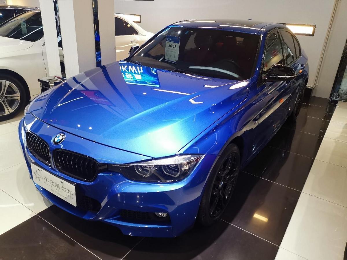 徐州2019年1月宝马宝马3系2019款320im运动曜夜版蓝色手自一体