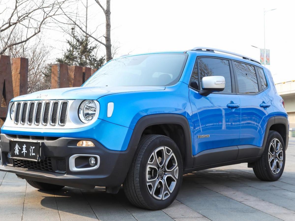 沈阳2017年7月jeep自由侠2017款180ts自动四驱全能敞篷版蓝色自动档