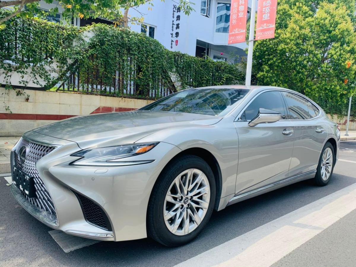 莆田2021年4月雷克萨斯ls2020款500h豪华版国vi香槟色自动档