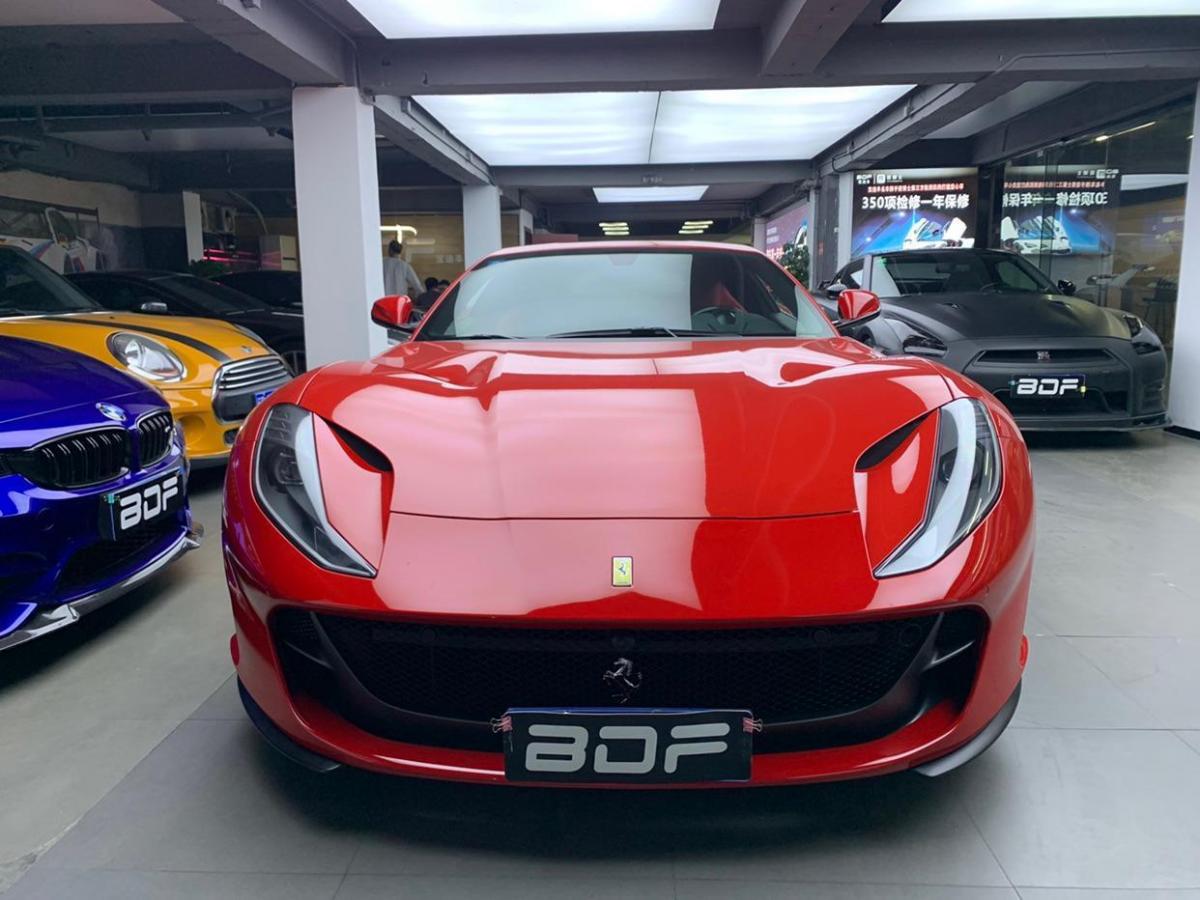 厦门2019年1月法拉利812superfast2017款65l标准型红色自动档