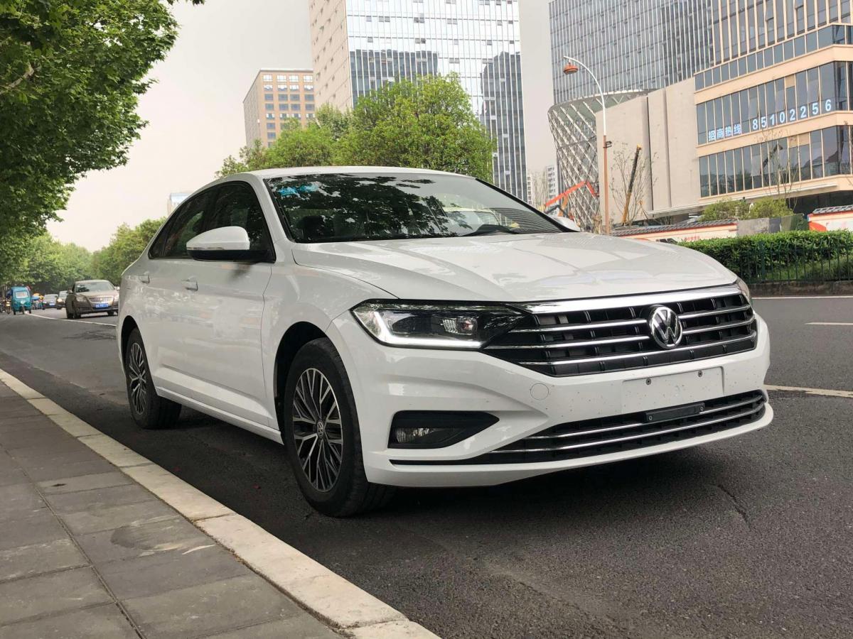 杭州2019年6月大众速腾2019款200tsidsg舒适型白色自动档