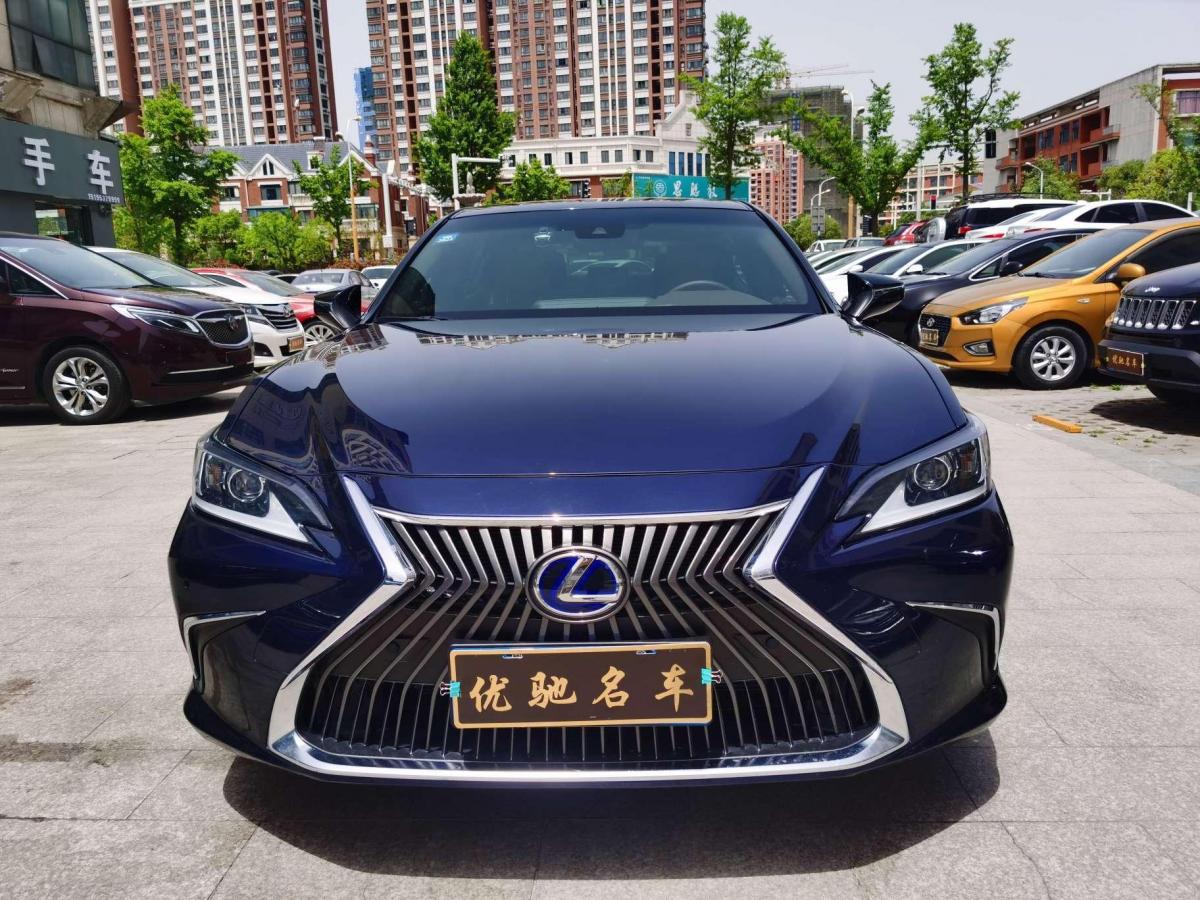 淮安2020年6月雷克萨斯es2020款300h卓越版蓝色自动档