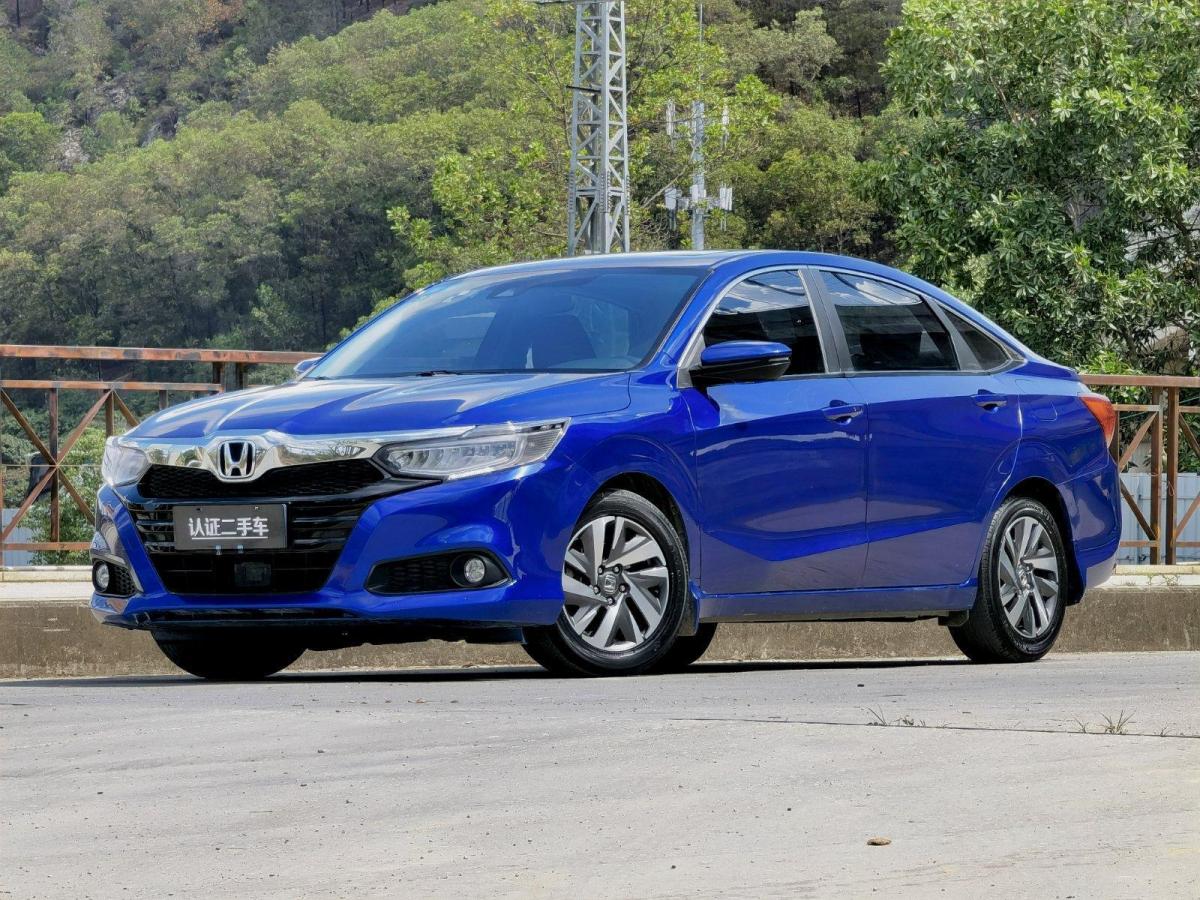 东莞2019年2月本田凌派2019款180turbocvt领先版蓝色自动档