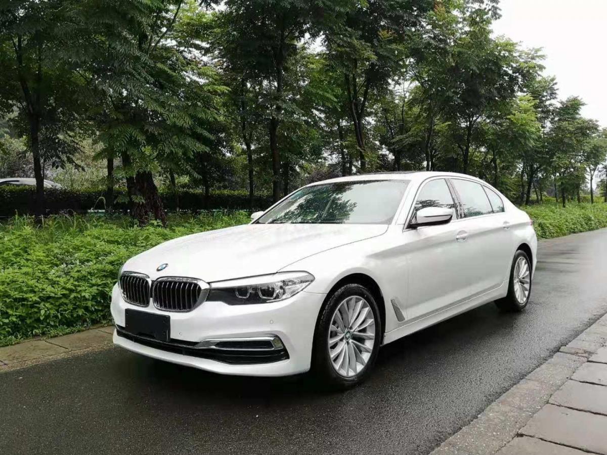 台州2020年3月宝马宝马5系2020款525li豪华套装白色自动档