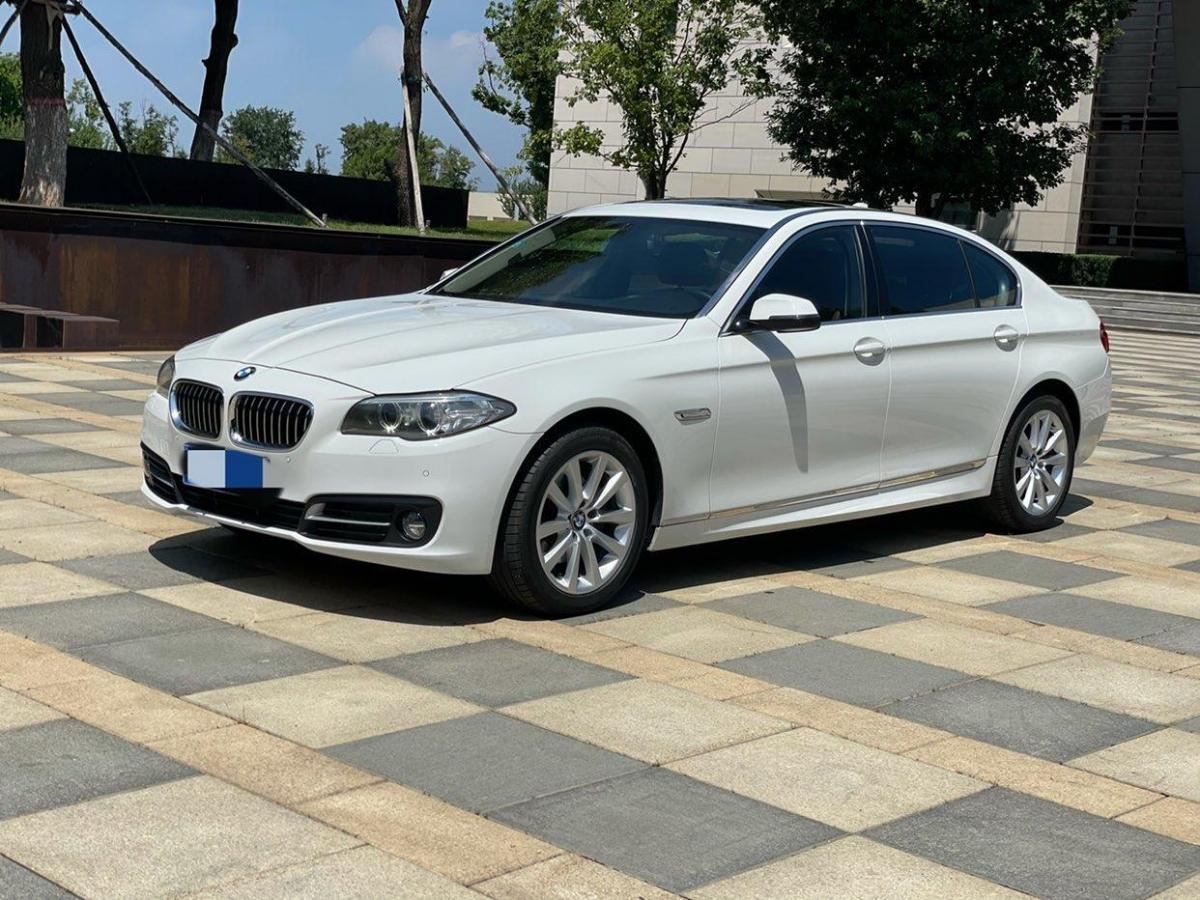 沈阳2014年10月宝马宝马5系2014款530li领先型红色手自一体