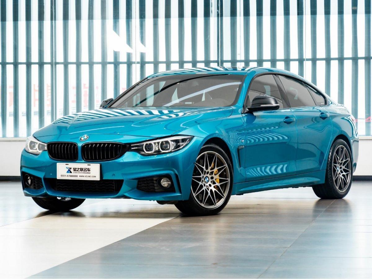 合肥2019年10月宝马宝马4系2020款425igrancoupem运动曜夜版蓝色自动