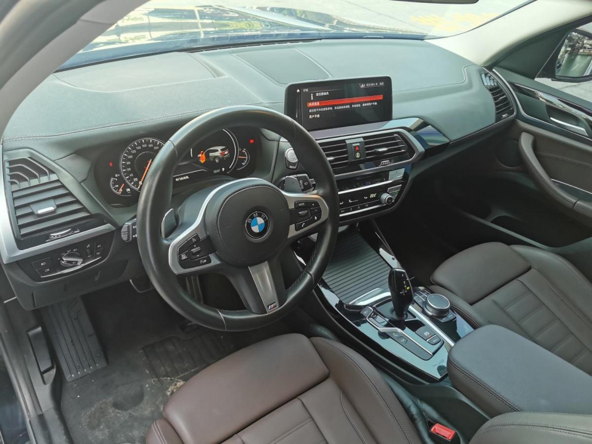 郑州2019年4月宝马宝马x32018款xdrive28im运动套装国vi黑色自动档