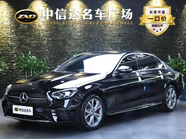 奔驰 奔驰E级  2021款 E 300 L 运动时尚型