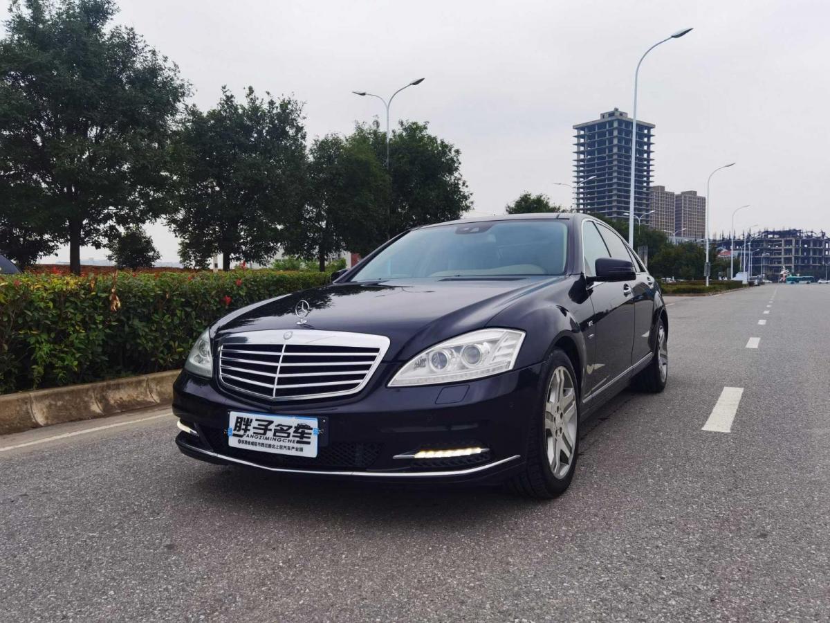 咸阳2010年11月奔驰奔驰s级2010款s300l尊贵型黑色自动档