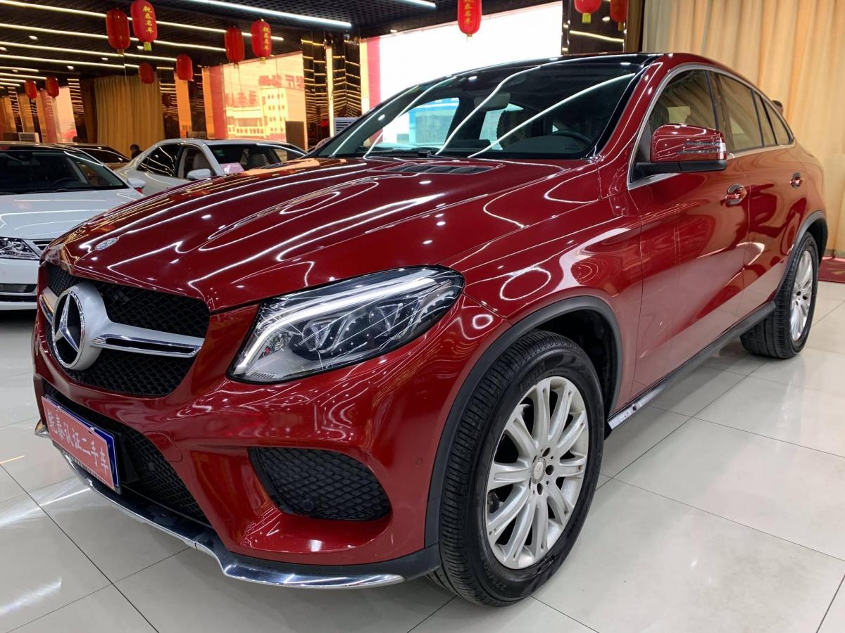 连云港2015年12月奔驰奔驰gle2015款gle32030t4matic红色自动档